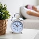 thumbnail image 4 of 15,5*2,5*6,3 cm Despertador metálico Reloj infantil con luz nocturna Reloj de escritorio silencioso, 4 of 6