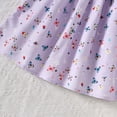 thumbnail image 4 of KPOPLK Toddler Summer Dress Teen Spaghetti Strap Backless Sundress Girl Bowknot Birthday Beach Dress(6 Years,Purple), 4 of 8
