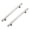 Brushed Nickel, variant on 5 Pack Cabinet Handles 3" Hole Center - Curved Cabinet Pulls Brushed Nickel Drawer Pulls for Kitchen Cupboard Solid Hardware for Dresser Drawer Arch Hardware