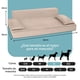 thumbnail image 4 of Sofá Cama Ortopédica ESQUIMAL Champagne con Funda Lavable para Perros y Mascotas Grande, 4 of 6