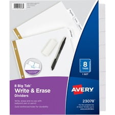 Avery AVE23078 Diviseur de Languettes