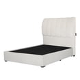 thumbnail image 2 of Box Base Cama Matrimonial + Cabecera Nube Blanco, 2 of 8