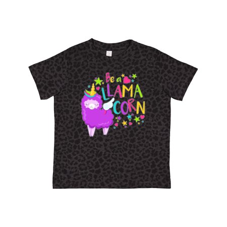 

Inktastic Be a Llamacorn- Cute Llama Gift Toddler Boy or Toddler Girl T-Shirt