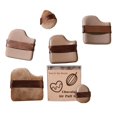 thumbnail image 4 of Chocolate Biscuit Powder Puff Does Not Eat Powder Q Elastic Air Cushion Guo Mini Thumb Concealer Finger Chick Marshmallow Powder Puff, 4 of 8