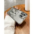 thumbnail image 1 of Glitter Rhinestone Butterfly Knot Anti-fall Phone Case Suitable For iPhone, 1 of 5