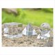 thumbnail image 2 of Juego de 4 prismas de cristal óptico K9 para fotografía, que incluye esfera, cubo, prisma triangular y pirámide. Accesorio didáctico., 2 of 4