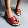 thumbnail image 2 of zttd roman sandals wedges open toe shoes beach fashion slippers womenâs summer women's slipper a, 2 of 4
