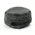 thumbnail image 7 of iHPH7 Casual Hats for Men Cadet Cap Army Hat Outdoor Hat Cadet Hat, Black One Size, 7 of 7