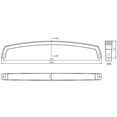 thumbnail image 2 of Richelieu Bp785192 7-9/16" Center To Center Handle Cabinet Pull From The Expression, 2 of 2