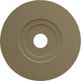 thumbnail image 5 of Ekena Millwork 20 7/8"OD x 3 5/8"ID x 1 5/8"P Palmetto Ceiling Medallion (Fits Canopies up to 5"), Hand-Painted Jet Black, 5 of 7