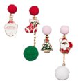 thumbnail image 1 of Pendientes navideños para mujer, bonitos y divertidos pendientes navideños para niñas, para regalos navideños, 1 of 5
