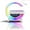L, variant on G-Shaped RGB Wireless Charging Speaker, G Shaped Bluetooth Speaker, Multifunctional Bluetooth Speakers,15W Fast Charging Alarm Clock with 13 Lighting Modes, for Bedroom, Office (L)