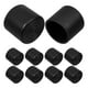 thumbnail image 2 of 20 protectores redondos antideslizantes para patas de silla, de PVC, para suelos de madera, 22 mm, color negro, 2 of 8
