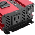 thumbnail image 3 of Inversor De Voltaje Solar Para Coche De 12 V/24 V A 110 V De Alta Potencia 3000 W/4000 W/5000 W/10000 W Rojo Tipo Ee. Uu. (24 V A 110 V 5000 W) Sweethay AF000951-00, 3 of 6