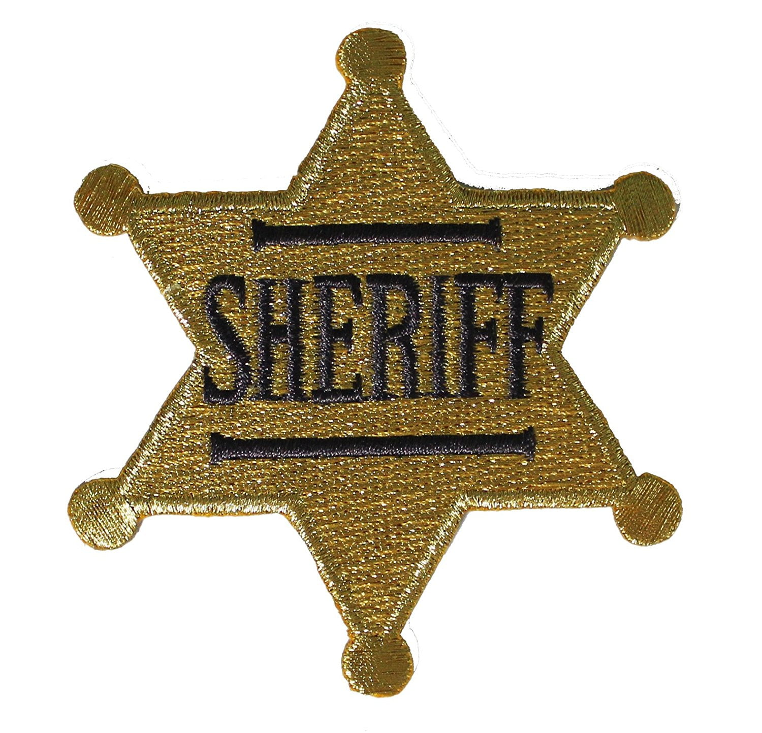Western & Country Themed CDX Sheriff Badge PATCH - Officially Licensed