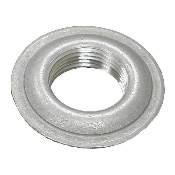 1/4 Inch NPTF Aluminum Stamped Welding Flange (1 EA)