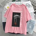 thumbnail image 1 of Japanese anime streetwear short sleeve T-shirt for womenpangjing, 1 of 4