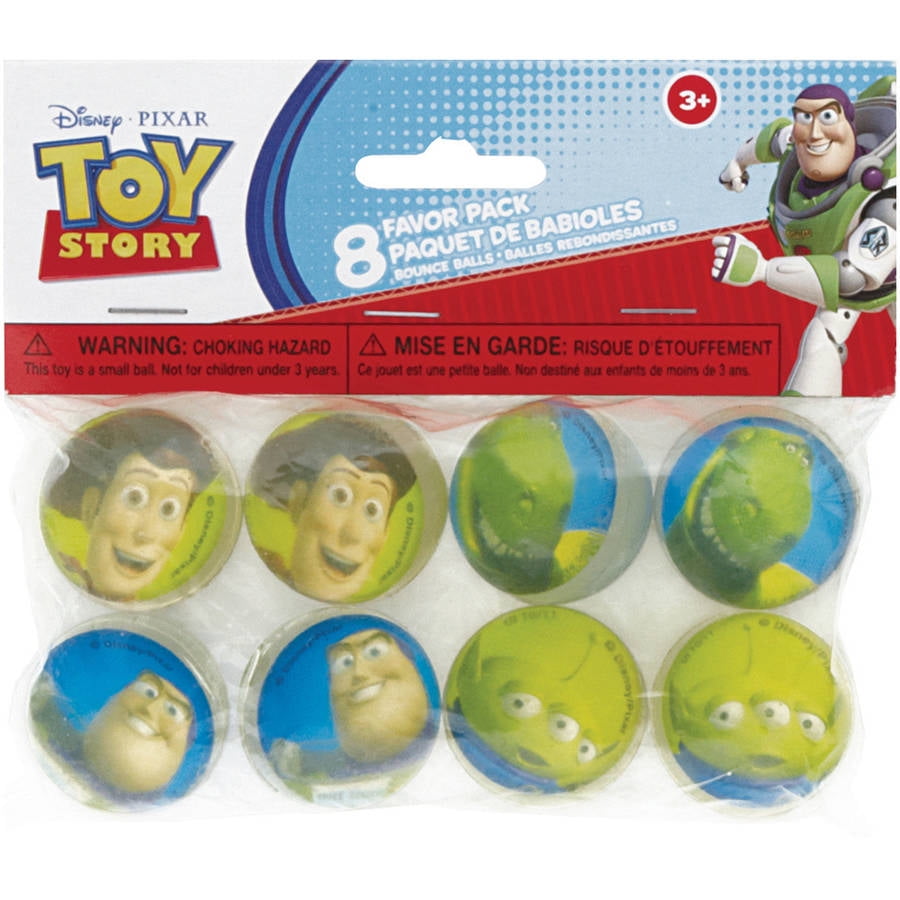 Toy Story Bouncy Ball Party Favors, 8-Count - Walmart.com - Walmart.com