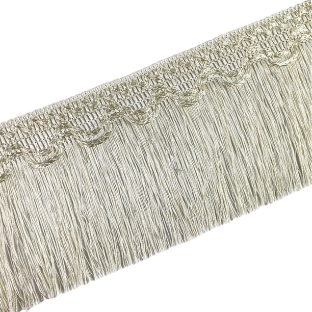 Naiovety Accesorios exquisitos de la cortina de la ropa de la etapa del vestido del ajuste del oro y para el ajuste de la borla de la franja de Tratamientos de ventanas Jade claro diez