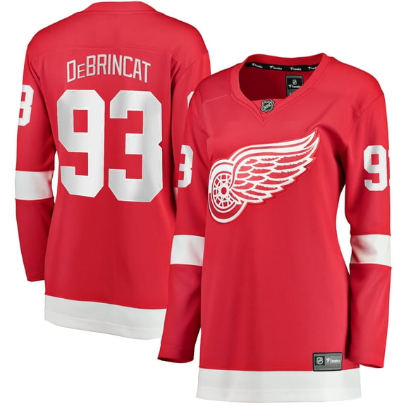 Women's Fanatics Alex DeBrincat Red Detroit Red Wings Home Breakaway Jersey