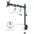 thumbnail image 3 of Uplite Single Desk Mount Full Motion Swivel Stand Fully Adjustable Monitor Arm up to 32" Monitor, 3 of 3