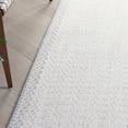 thumbnail image 3 of SAFAVIEH Martha Stewart Serenity Bordered Runner Rug, Ivory/Grey, 2'2" x 8', 3 of 5