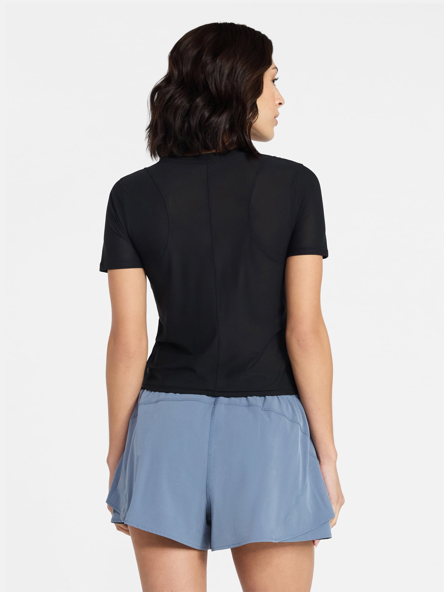 Avia Women's Mesh Tee with Short Sleeves, Sizes XS-XXXL