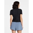 thumbnail image 4 of Avia Women's Mesh Tee with Short Sleeves, Sizes XS-XXXL, 4 of 6