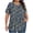 Multicolor K, variant on Womens Plus Size Summer Tops Flowy Pleated T Shirts Crew Neck Short Sleeve Blouses Casual Loose Tunics Tee (XL, Multicolor)