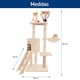 thumbnail image 3 of Torre para Gatos Bluelander 1.4 m, Múltiples Niveles, Beige, 3 of 5