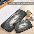 thumbnail image 6 of Coolnut Kitchen Rugs 2 Piece Waterproof Non Slip Kitchen Mat Heaven Cloud Bird Kitchen Rug Set for Sink Office Kitchen Cafe, 19.7"x47.2"+19.7"x27.6" Home Decor Gifts, 6 of 7