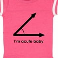 thumbnail image 4 of Inktastic I'm Acute Baby Funny Math Pun Boys or Girls Baby Bodysuit, 4 of 5