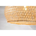 thumbnail image 4 of ELE Light & Decor Lily 1-Light Beige Pendant Design Pendant Light, 4 of 7