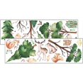 thumbnail image 1 of Cartoon Wall Decals Cartoon Pine Tree Animals Forest Themed Wall Sticker, 1 of 5