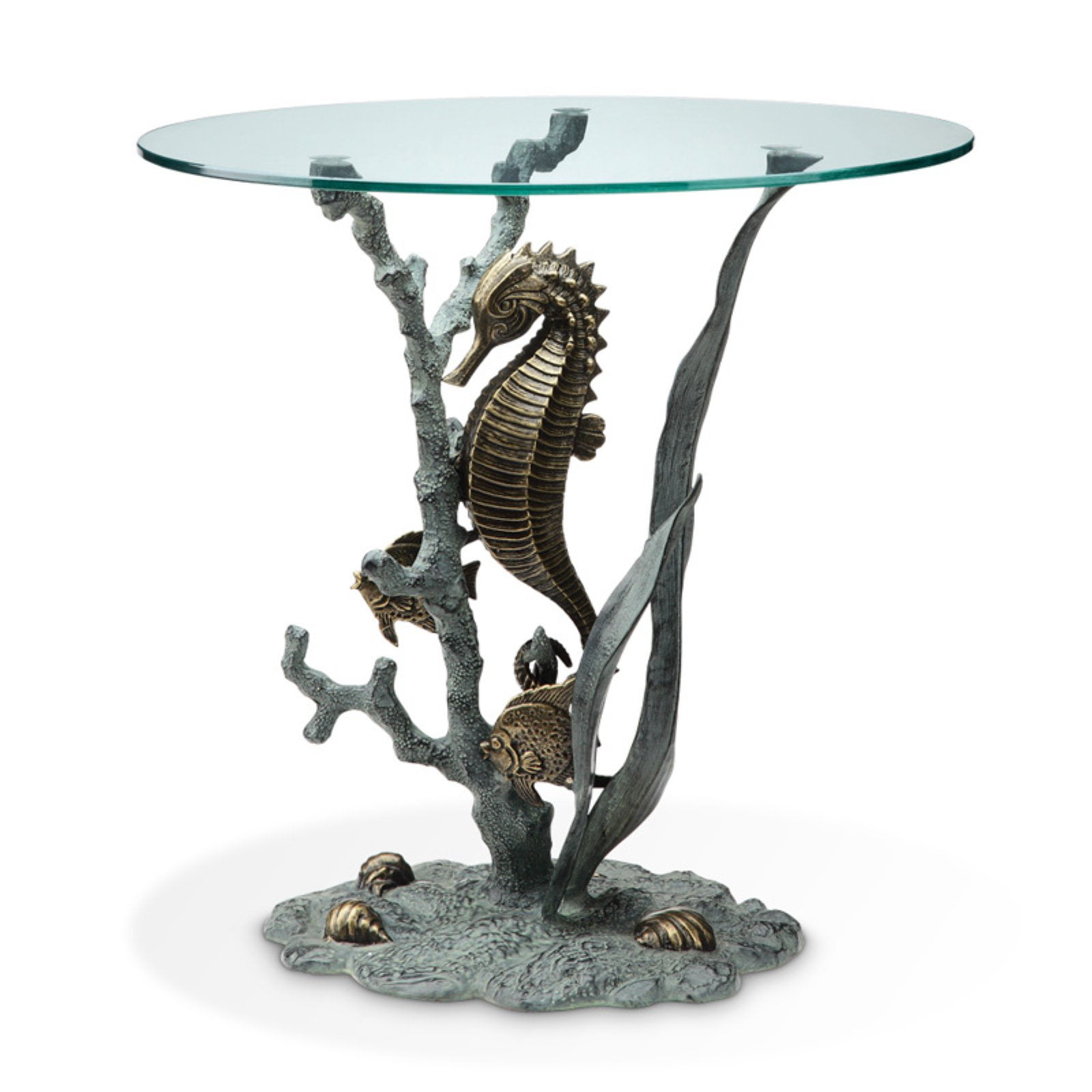 San Pacific International Seahorse End Table San Pacific International Seahorse End Table