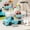 03, variant on Cute Flower Shop Street Food Truck Micro Particle Building Blocks Kit, DIY Mobile Florist Cart Assembly Model, Desktop Decor Ornament Toy for Girls Kids