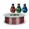 thumbnail image 1 of Tri-Colors 3D Printer Filament, 250g PLA 3 Colors 3D Printing Material 1.75mm Sublimation Products Magic Pla Silk Filaments ,Easy to Use, 1 of 7