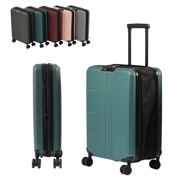 20 Pouces 1 Pce Texturé Hardside Carry-On, Sarcelle
