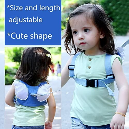 Paquete de 2 cinturones para ninos con alas de angel mochila antiperdida para bebes con alas de angel bolsa de seguridad para ninos arnes de senderismo mochila mecedora para ninos con cinturones