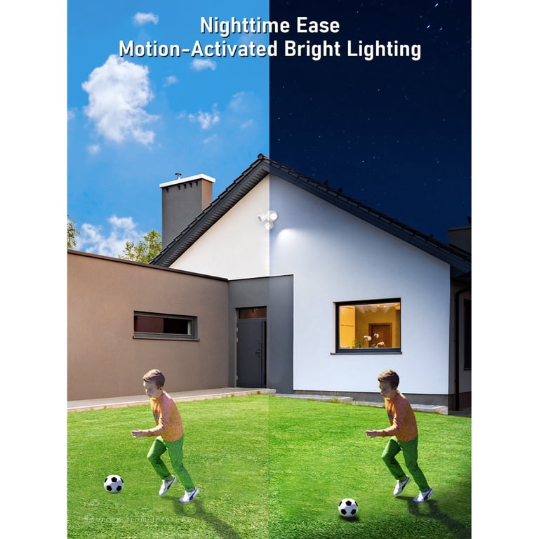 Leonlite 25W LED Dual-Head Motion Sensor Security Light photo 3