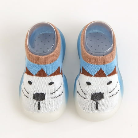 

Livesture Non-slip Soft Bottom Cartoon Pattern Socks Light blue 26 27