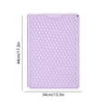 thumbnail image 3 of Tgbvmt Silicone Acupressure Massage Mat Double Sided Non Slip Washable Hanging Hole Storage Mat for Home Healthcare Fitness Recovery Office Decompression Plantar Fasciitis Relief Foot Acupressure Mat, 3 of 6