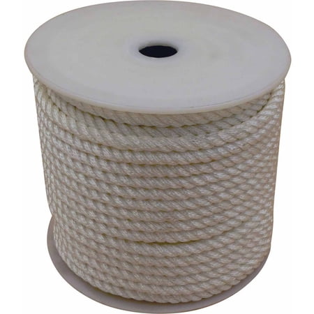 Extreme Max 3006.2225 BoatTector Twisted Nylon Spool - 1/2  x 600   White