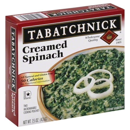 Tabatchnick Fine Foods Tabatchnick  Creamed Spinach, 2 ea