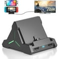 thumbnail image 1 of TV Switch Dock for Nintendo Switch/Switch OLED, Portable Switch Docking Station Support 4K TV HDMI Adapter,Switch Charging Dock Station with 4 Game Slots USB3.0 Port Switch Charger Dock, 1 of 6