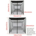 thumbnail image 6 of Swing Chair Mesh Net Resistant Patio Seater Mesh Canopy Cover, 6 of 7