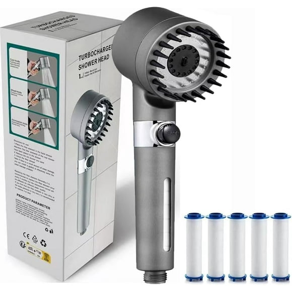 Ion Shower Drops Head Filtered Showerhead, Shower Head, Filtered Showerhead, Filtered Shower Head With Handheld, Turbo Showerheads (1 pcs)