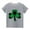 A01-Gray, variant on POTETI Girls St Pattys Day Shirts Shamrock Cotton Short Sleeve Crew Neck Shirt Tops,3-10 Years