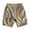 Khaki, variant on OSOLU Men Solid Color Cargo Casual Knee Length Permeable Multi Pocket Shorts Fashionable Classic Leisure Workout Training Joggers Bottoms