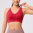 thumbnail image 5 of Timegard Sports Bras for Women Adjustable Spaghetti Strap High Support Stretch Workout Running No Underwire Bras, 5 of 5